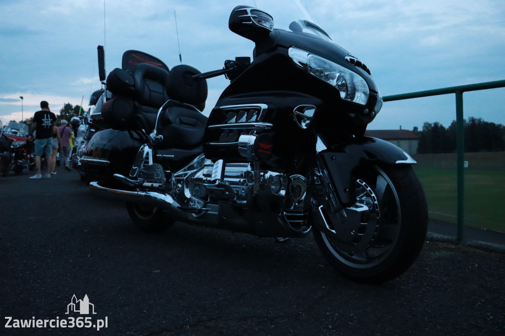 Fotorelacja: Nocna Parada Motocyklowa w Zawierciu