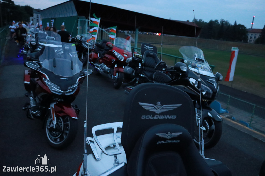 Fotorelacja: Nocna Parada Motocyklowa w Zawierciu