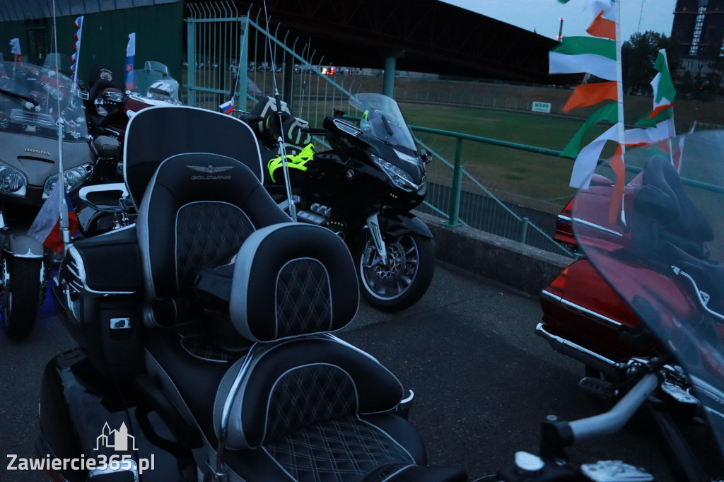 Fotorelacja: Nocna Parada Motocyklowa w Zawierciu