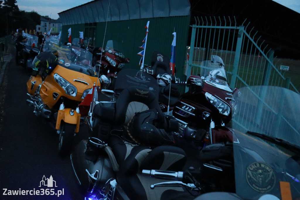 Fotorelacja: Nocna Parada Motocyklowa w Zawierciu