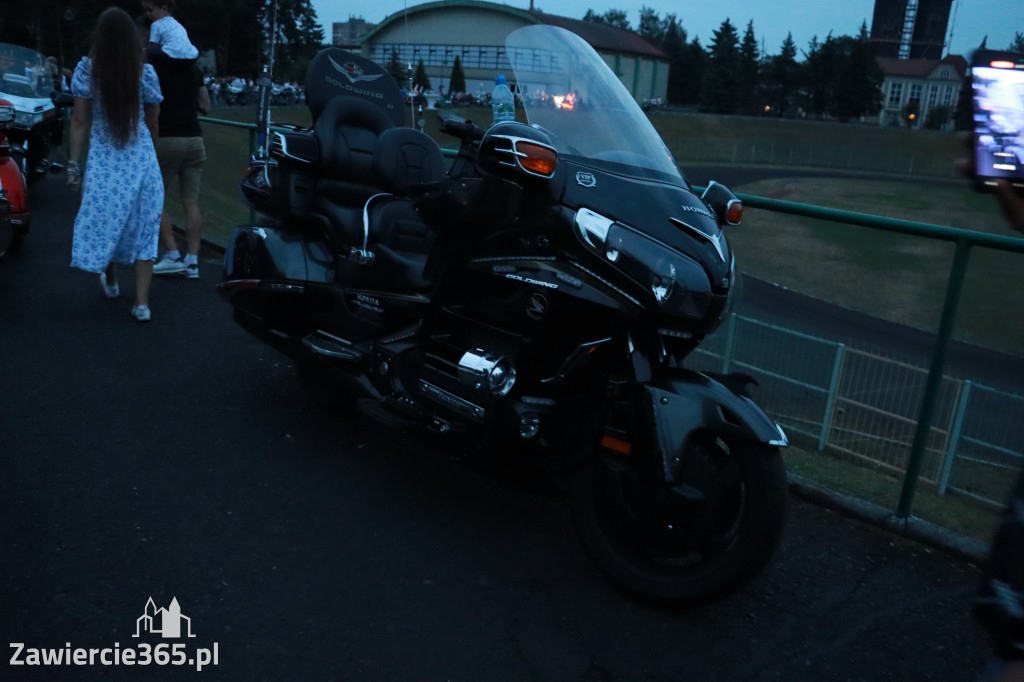 Fotorelacja: Nocna Parada Motocyklowa w Zawierciu