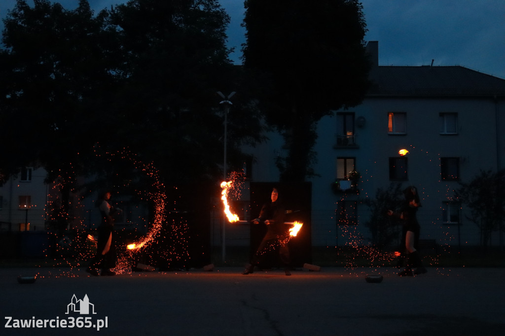Fotorelacja: Nocna Parada Motocyklowa w Zawierciu