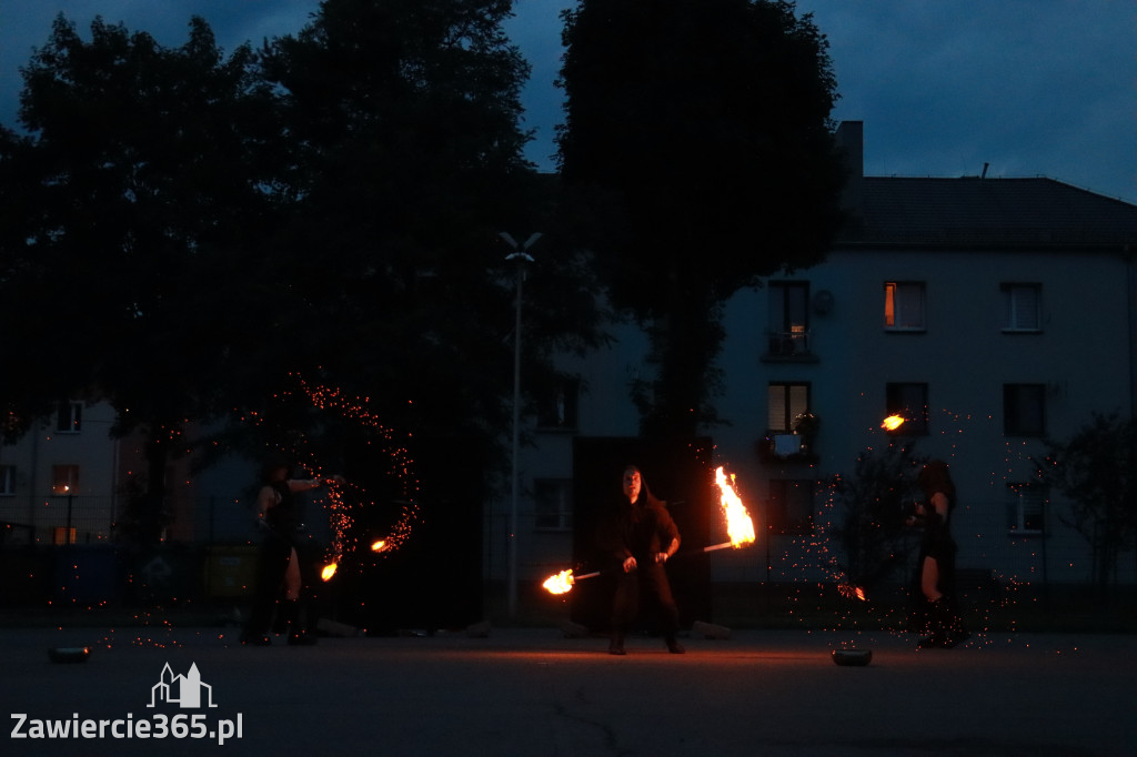 Fotorelacja: Nocna Parada Motocyklowa w Zawierciu