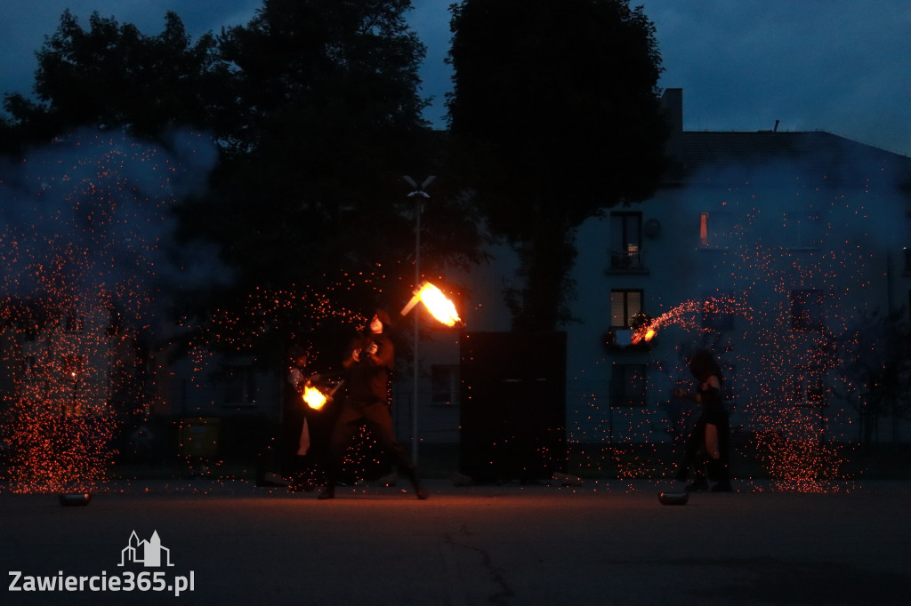 Fotorelacja: Nocna Parada Motocyklowa w Zawierciu