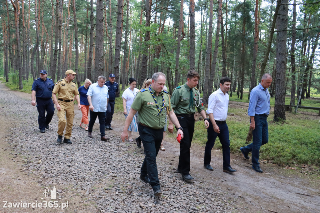 Fotorelacja: Wojewoda Marek Wójcik w Kostkowicach