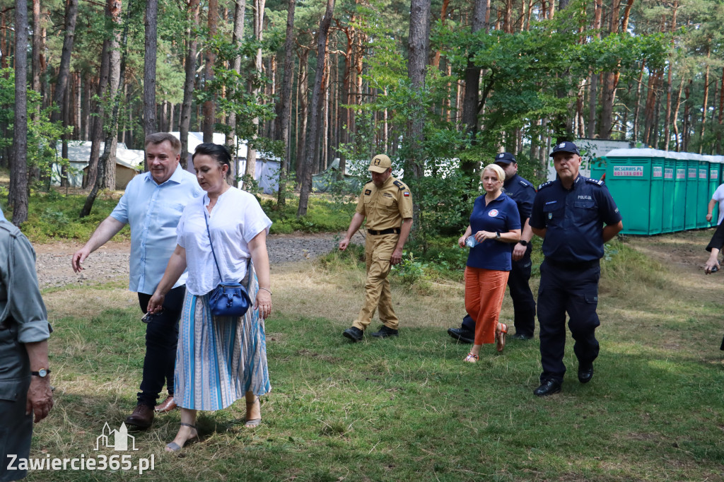 Fotorelacja: Wojewoda Marek Wójcik w Kostkowicach