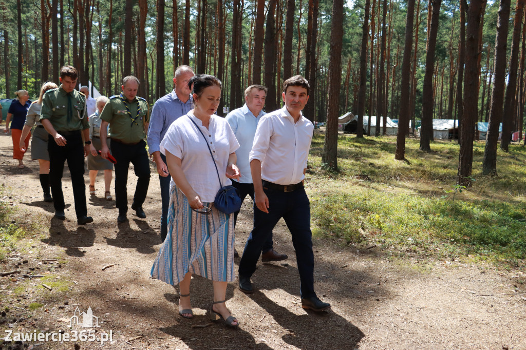 Fotorelacja: Wojewoda Marek Wójcik w Kostkowicach