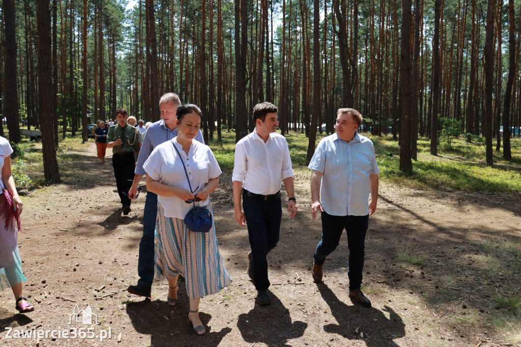 Fotorelacja: Wojewoda Marek Wójcik w Kostkowicach