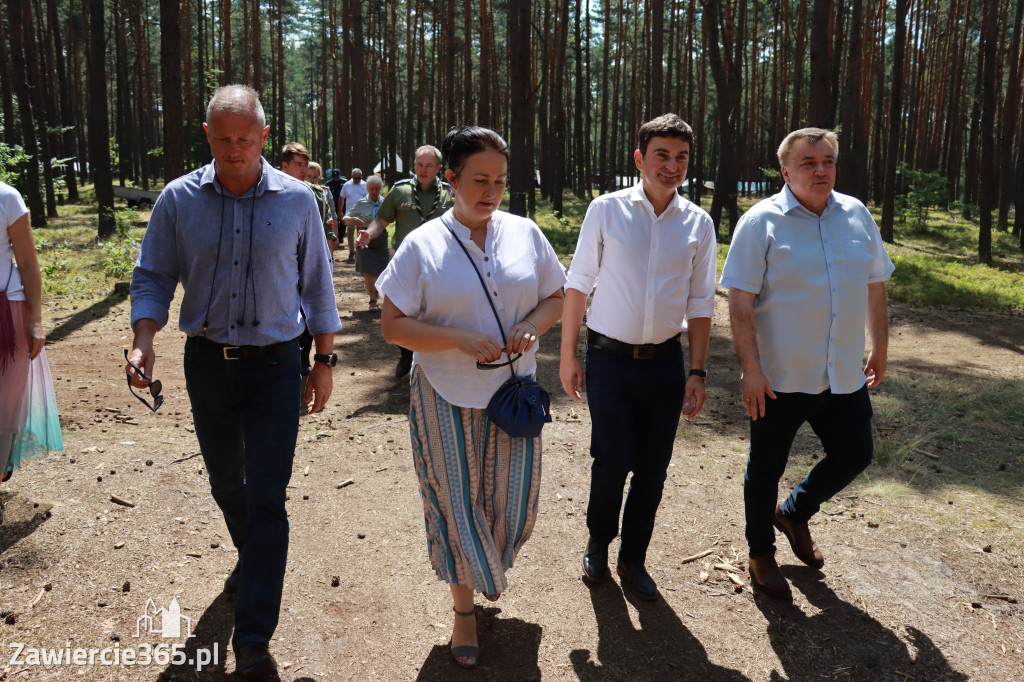 Fotorelacja: Wojewoda Marek Wójcik w Kostkowicach