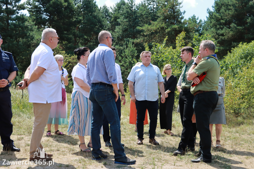 Fotorelacja: Wojewoda Marek Wójcik w Kostkowicach