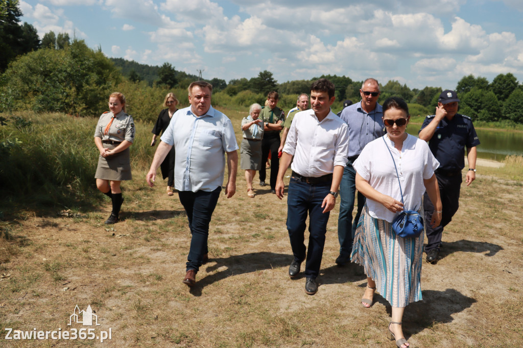 Fotorelacja: Wojewoda Marek Wójcik w Kostkowicach