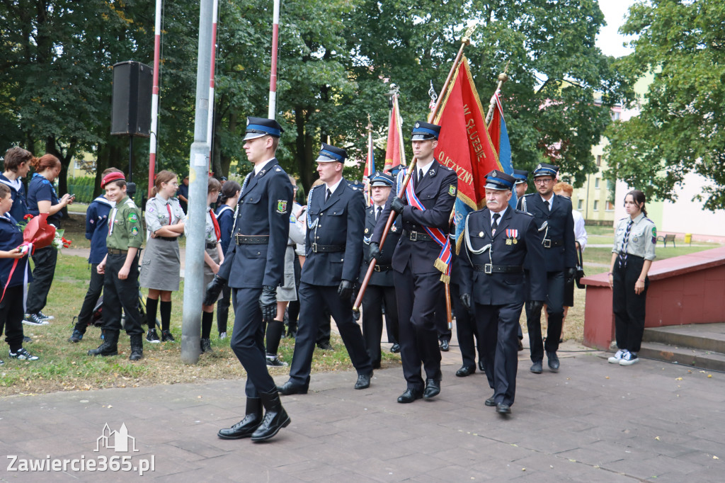 Fotorelacja: Zawiercie pamięta o ofiarach II wojny światowej