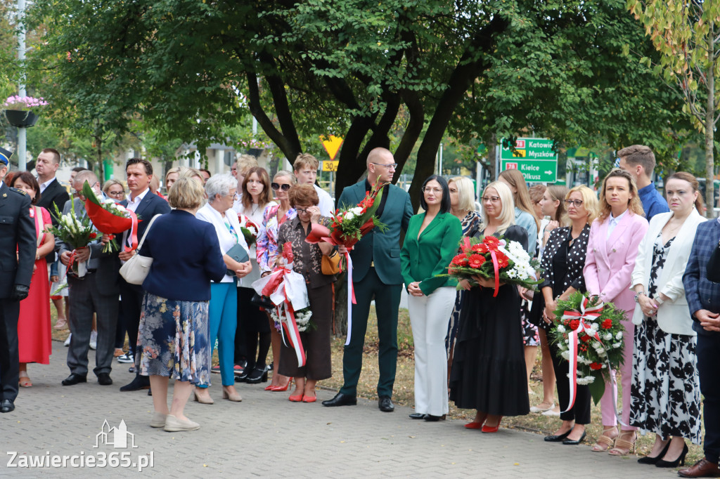 Fotorelacja: Zawiercie pamięta o ofiarach II wojny światowej