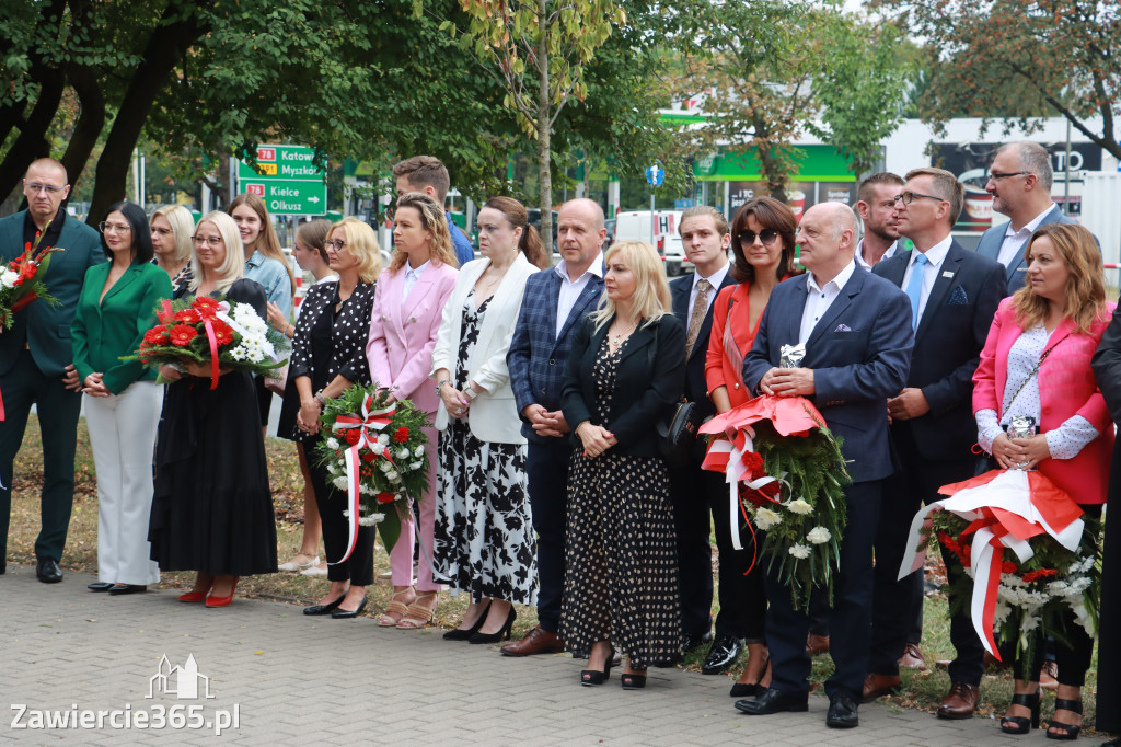 Fotorelacja: Zawiercie pamięta o ofiarach II wojny światowej