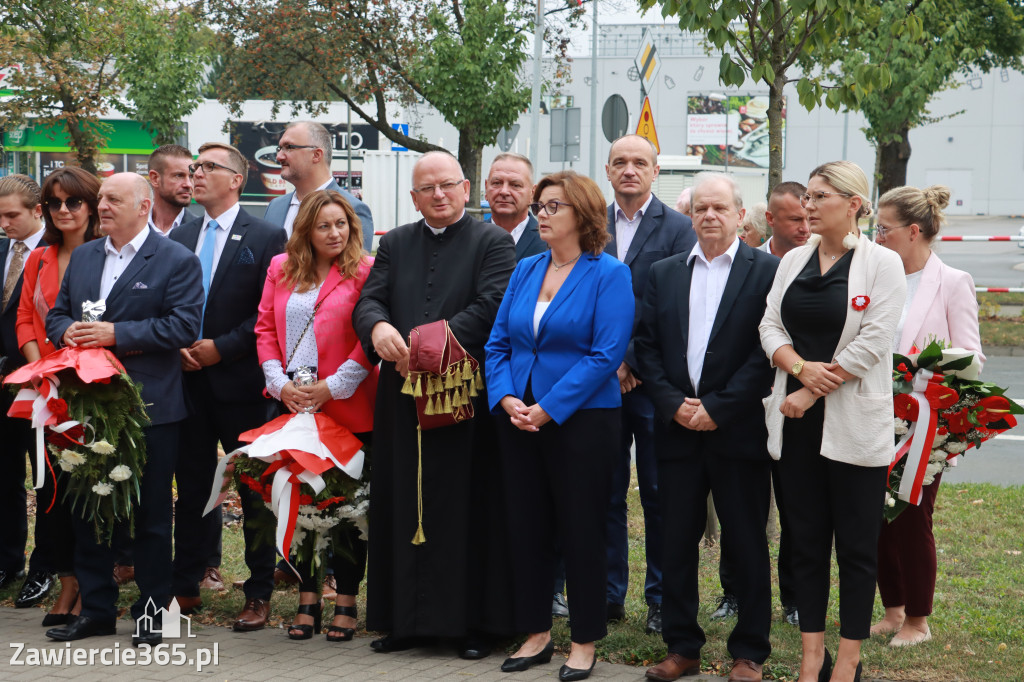 Fotorelacja: Zawiercie pamięta o ofiarach II wojny światowej