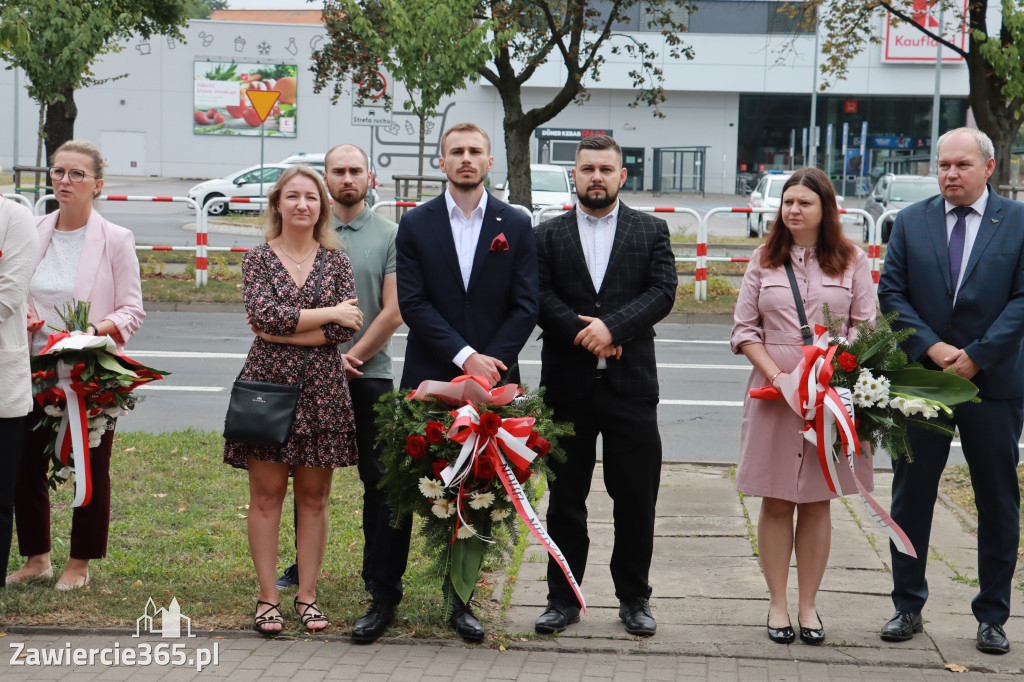 Fotorelacja: Zawiercie pamięta o ofiarach II wojny światowej