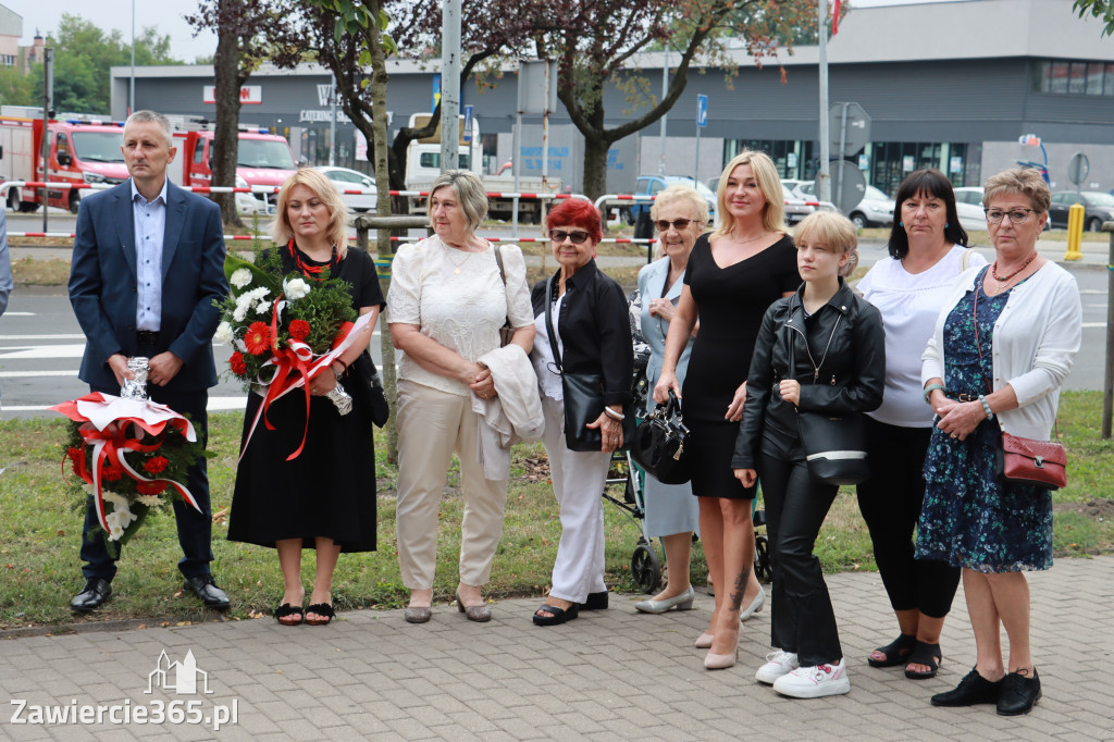 Fotorelacja: Zawiercie pamięta o ofiarach II wojny światowej