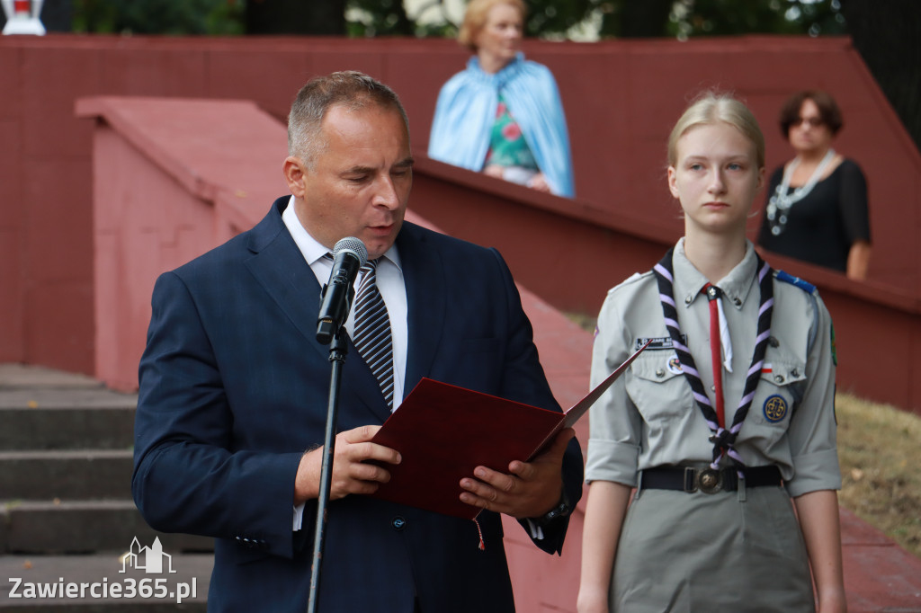 Fotorelacja: Zawiercie pamięta o ofiarach II wojny światowej