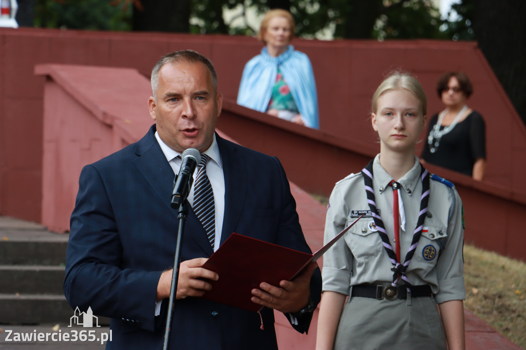 Fotorelacja: Zawiercie pamięta o ofiarach II wojny światowej