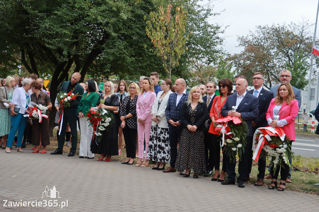 Fotorelacja: Zawiercie pamięta o ofiarach II wojny światowej