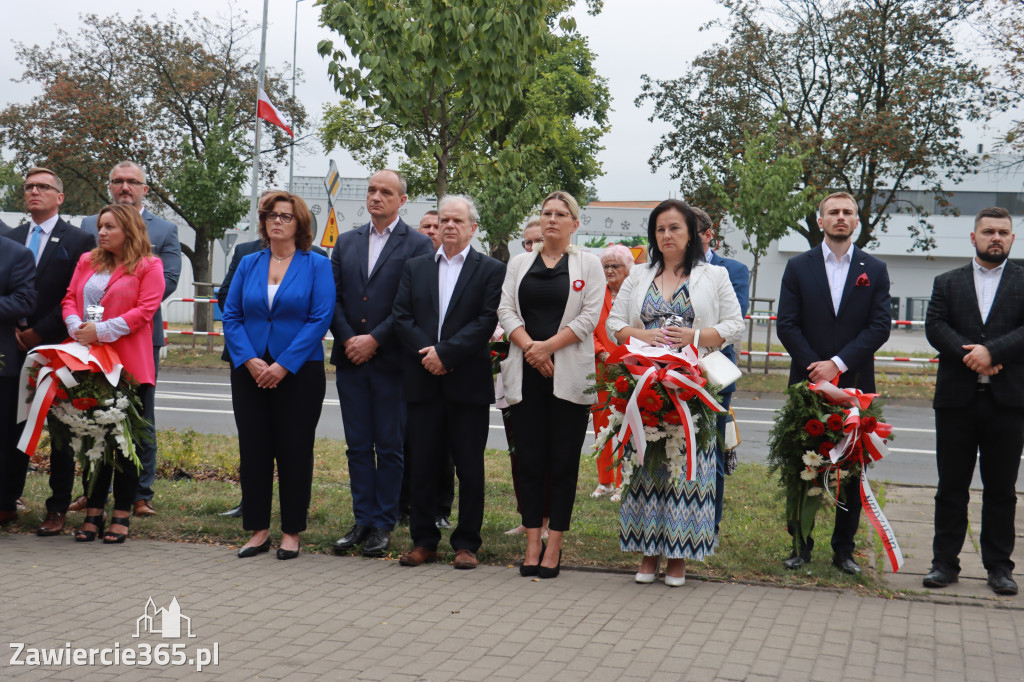 Fotorelacja: Zawiercie pamięta o ofiarach II wojny światowej