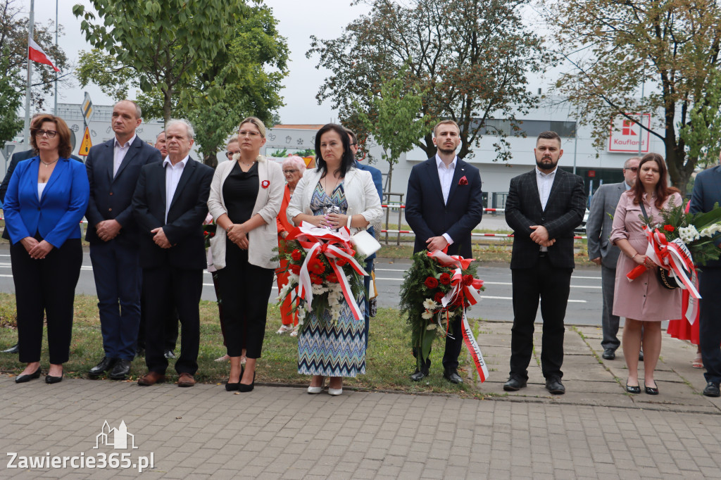 Fotorelacja: Zawiercie pamięta o ofiarach II wojny światowej