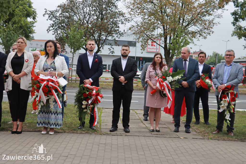 Fotorelacja: Zawiercie pamięta o ofiarach II wojny światowej