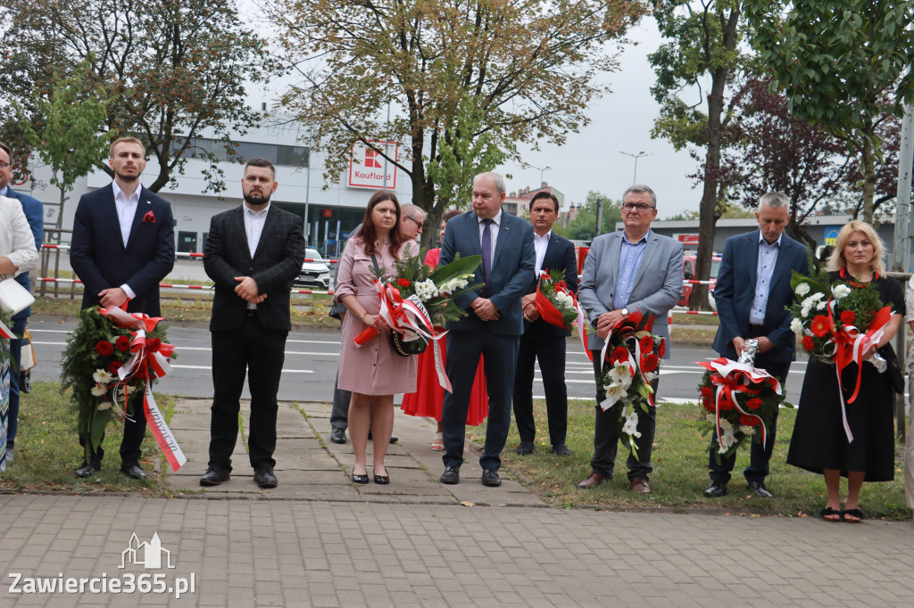 Fotorelacja: Zawiercie pamięta o ofiarach II wojny światowej