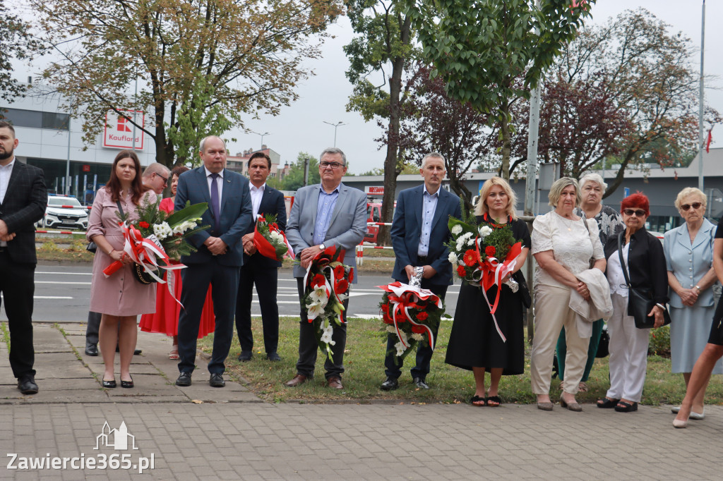 Fotorelacja: Zawiercie pamięta o ofiarach II wojny światowej