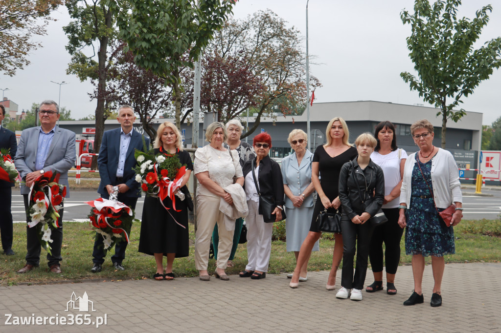 Fotorelacja: Zawiercie pamięta o ofiarach II wojny światowej