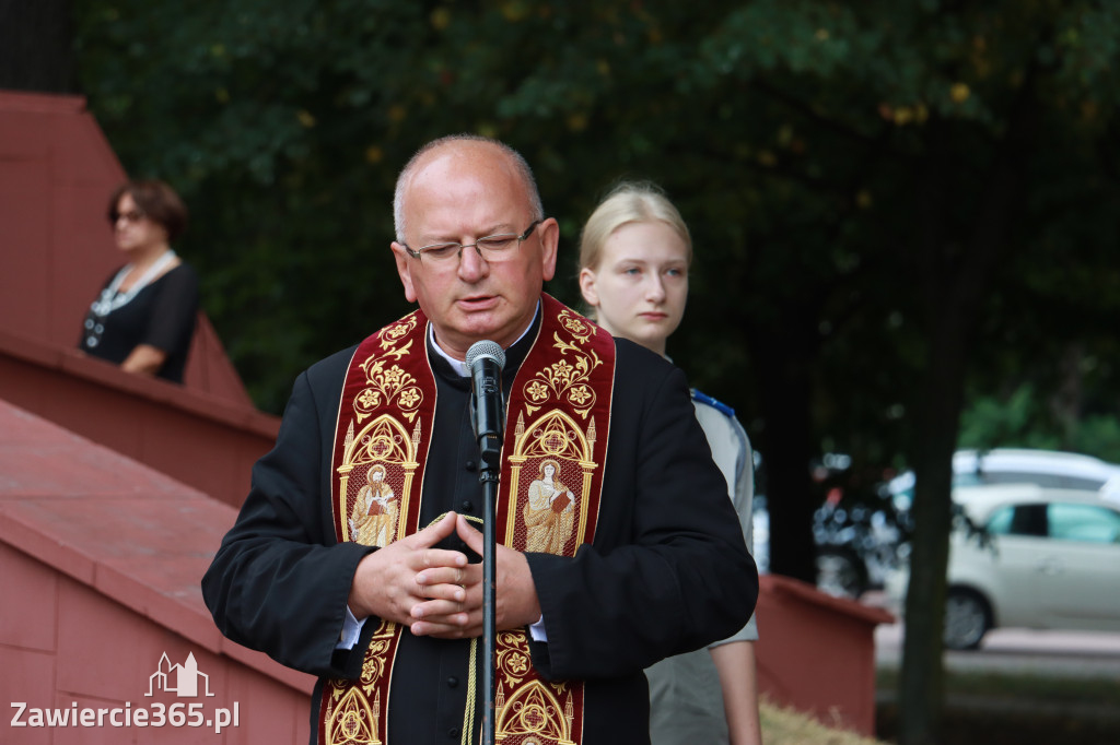 Fotorelacja: Zawiercie pamięta o ofiarach II wojny światowej