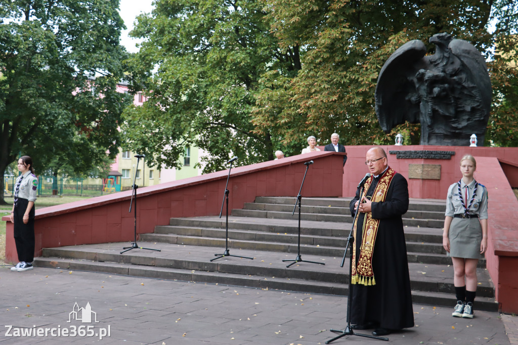 Fotorelacja: Zawiercie pamięta o ofiarach II wojny światowej