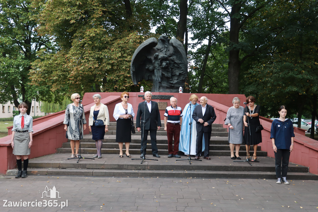 Fotorelacja: Zawiercie pamięta o ofiarach II wojny światowej