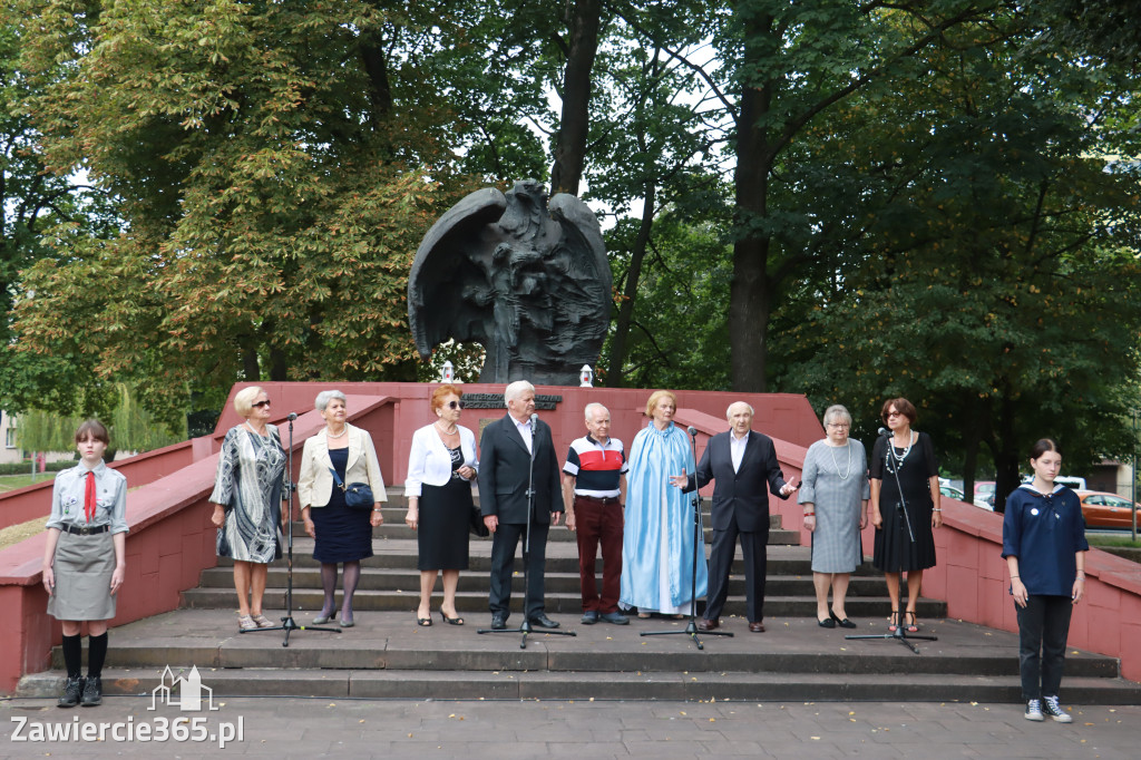 Fotorelacja: Zawiercie pamięta o ofiarach II wojny światowej