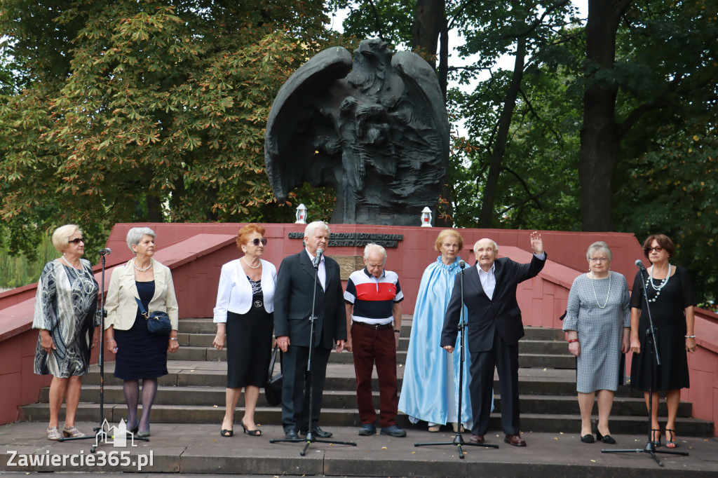 Fotorelacja: Zawiercie pamięta o ofiarach II wojny światowej