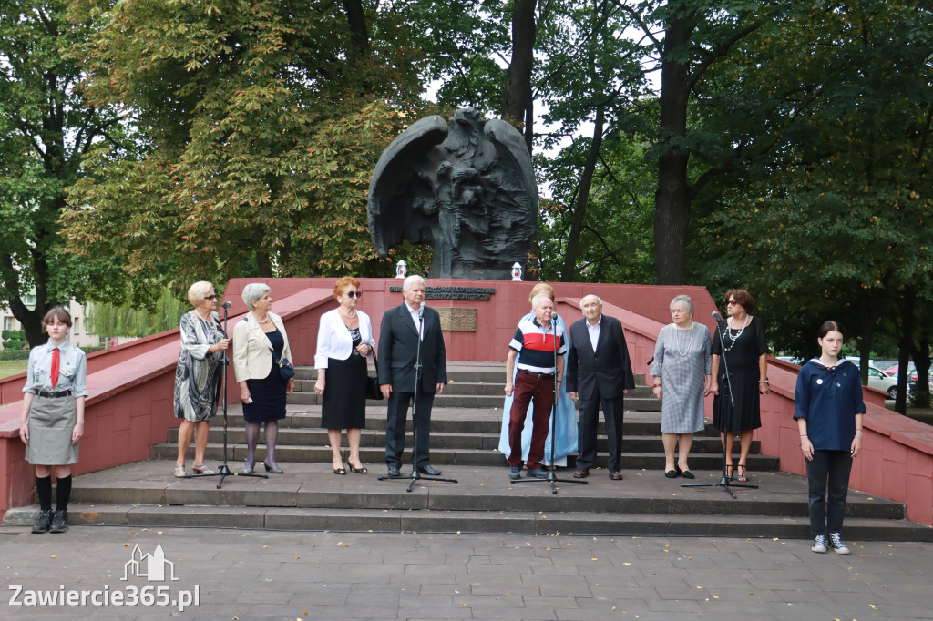 Fotorelacja: Zawiercie pamięta o ofiarach II wojny światowej