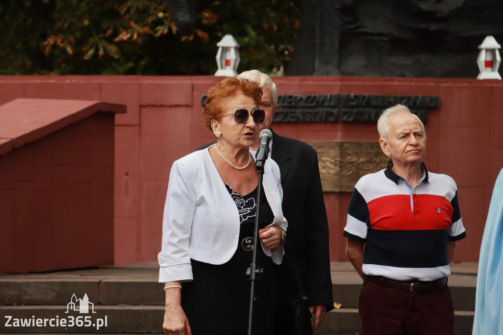 Fotorelacja: Zawiercie pamięta o ofiarach II wojny światowej