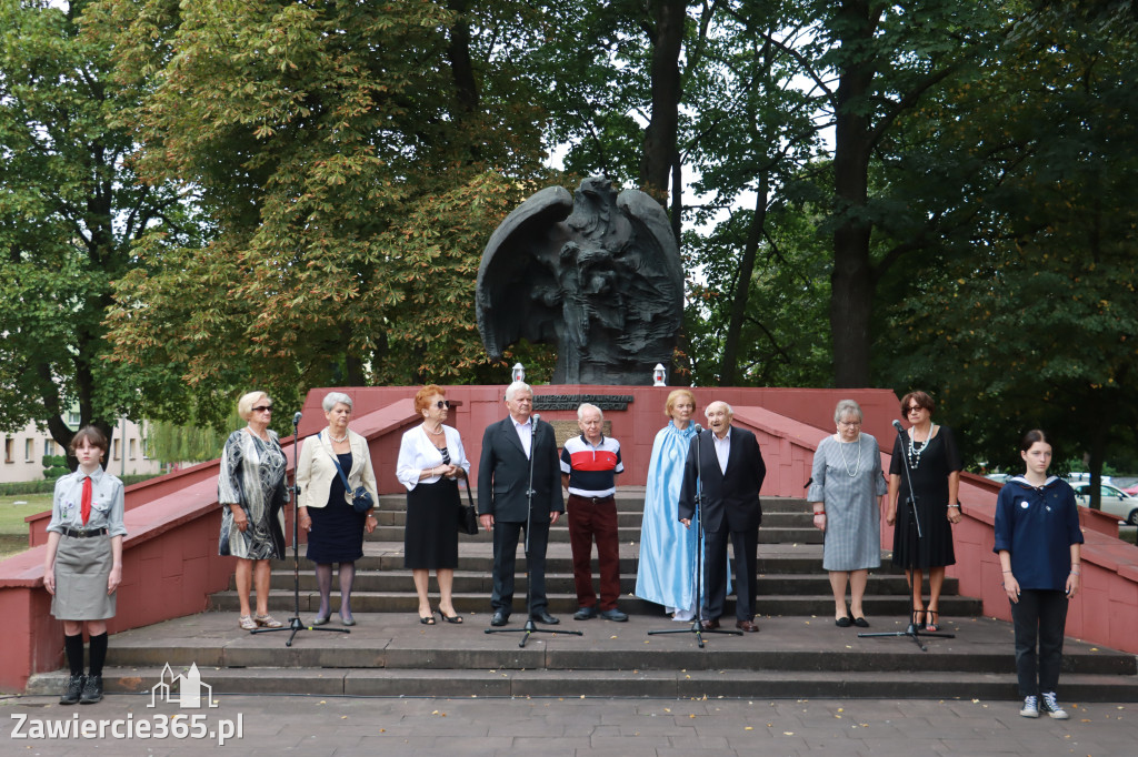 Fotorelacja: Zawiercie pamięta o ofiarach II wojny światowej