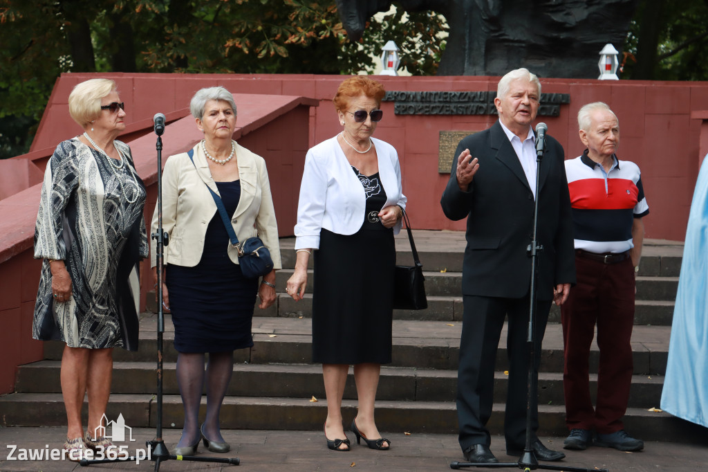 Fotorelacja: Zawiercie pamięta o ofiarach II wojny światowej