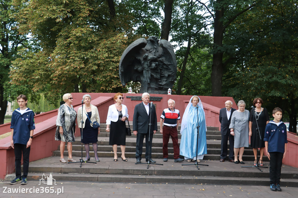 Fotorelacja: Zawiercie pamięta o ofiarach II wojny światowej