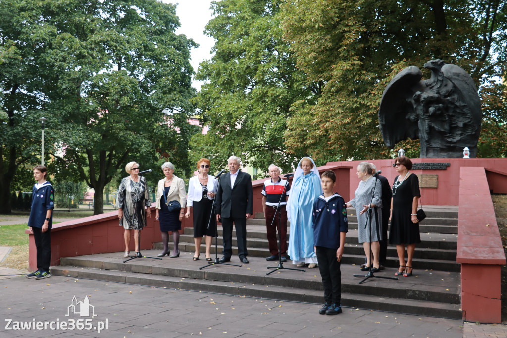 Fotorelacja: Zawiercie pamięta o ofiarach II wojny światowej