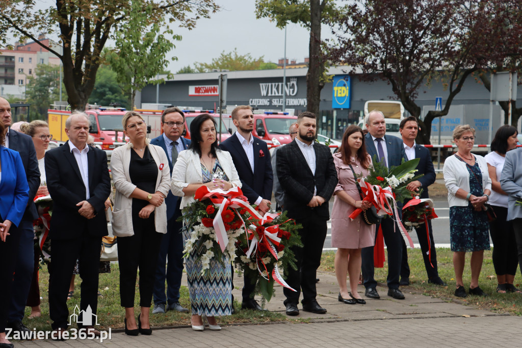 Fotorelacja: Zawiercie pamięta o ofiarach II wojny światowej