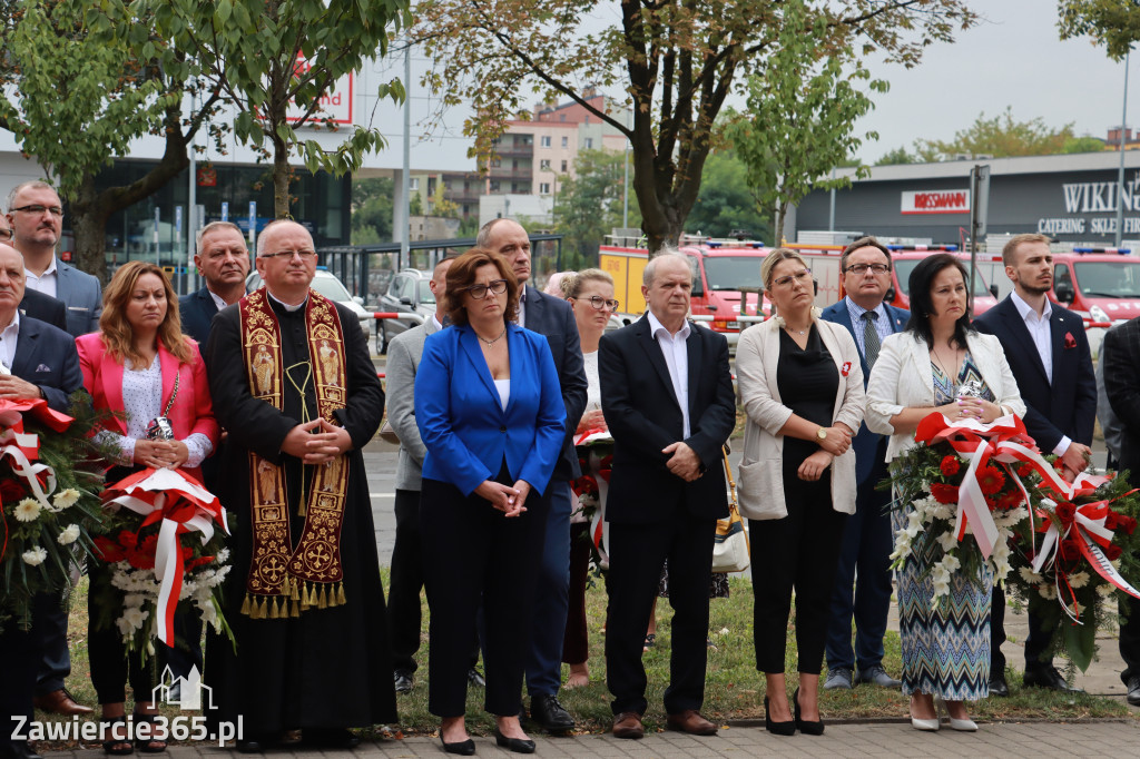 Fotorelacja: Zawiercie pamięta o ofiarach II wojny światowej