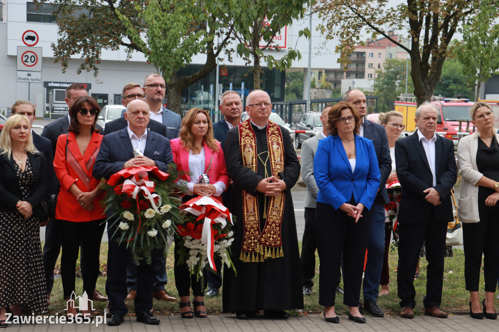 Fotorelacja: Zawiercie pamięta o ofiarach II wojny światowej