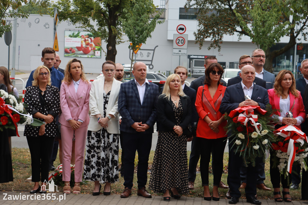 Fotorelacja: Zawiercie pamięta o ofiarach II wojny światowej