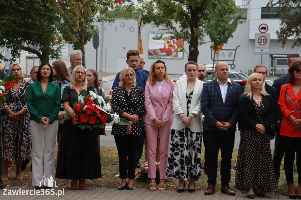 Fotorelacja: Zawiercie pamięta o ofiarach II wojny światowej