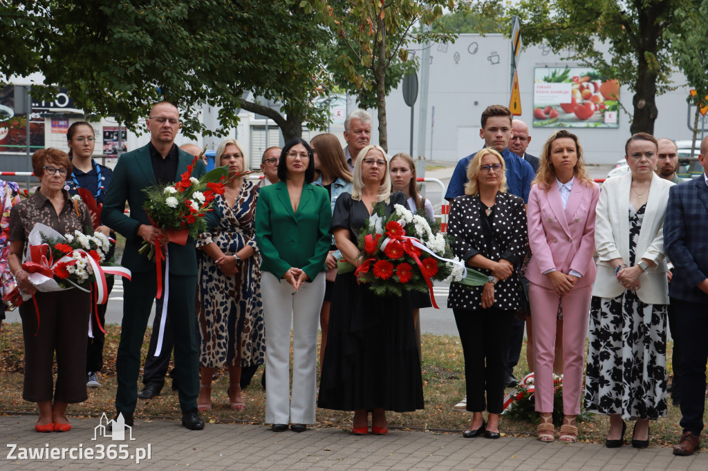 Fotorelacja: Zawiercie pamięta o ofiarach II wojny światowej