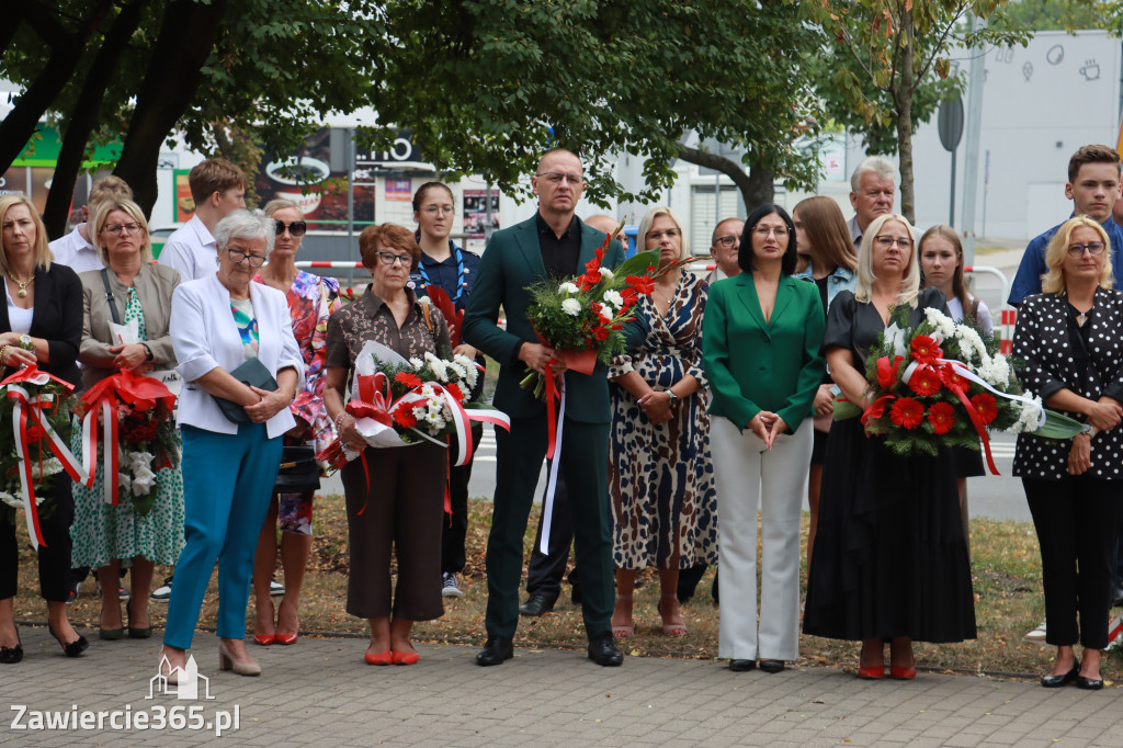 Fotorelacja: Zawiercie pamięta o ofiarach II wojny światowej