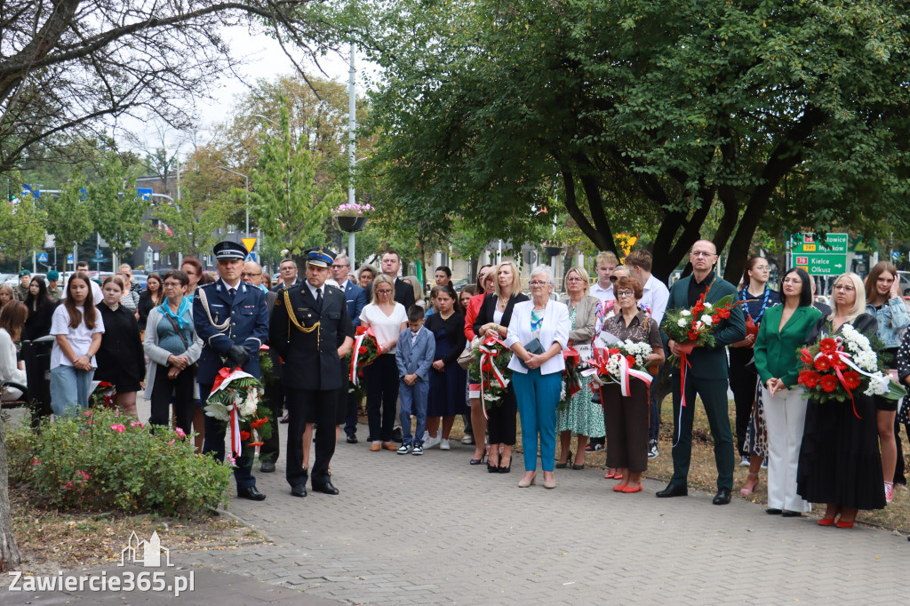 Fotorelacja: Zawiercie pamięta o ofiarach II wojny światowej