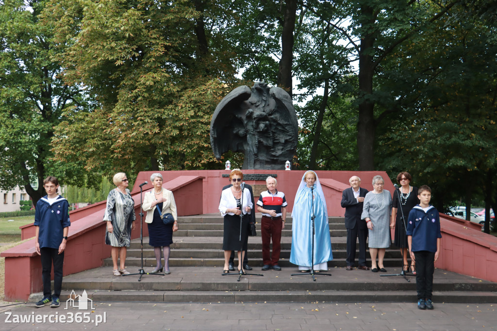 Fotorelacja: Zawiercie pamięta o ofiarach II wojny światowej